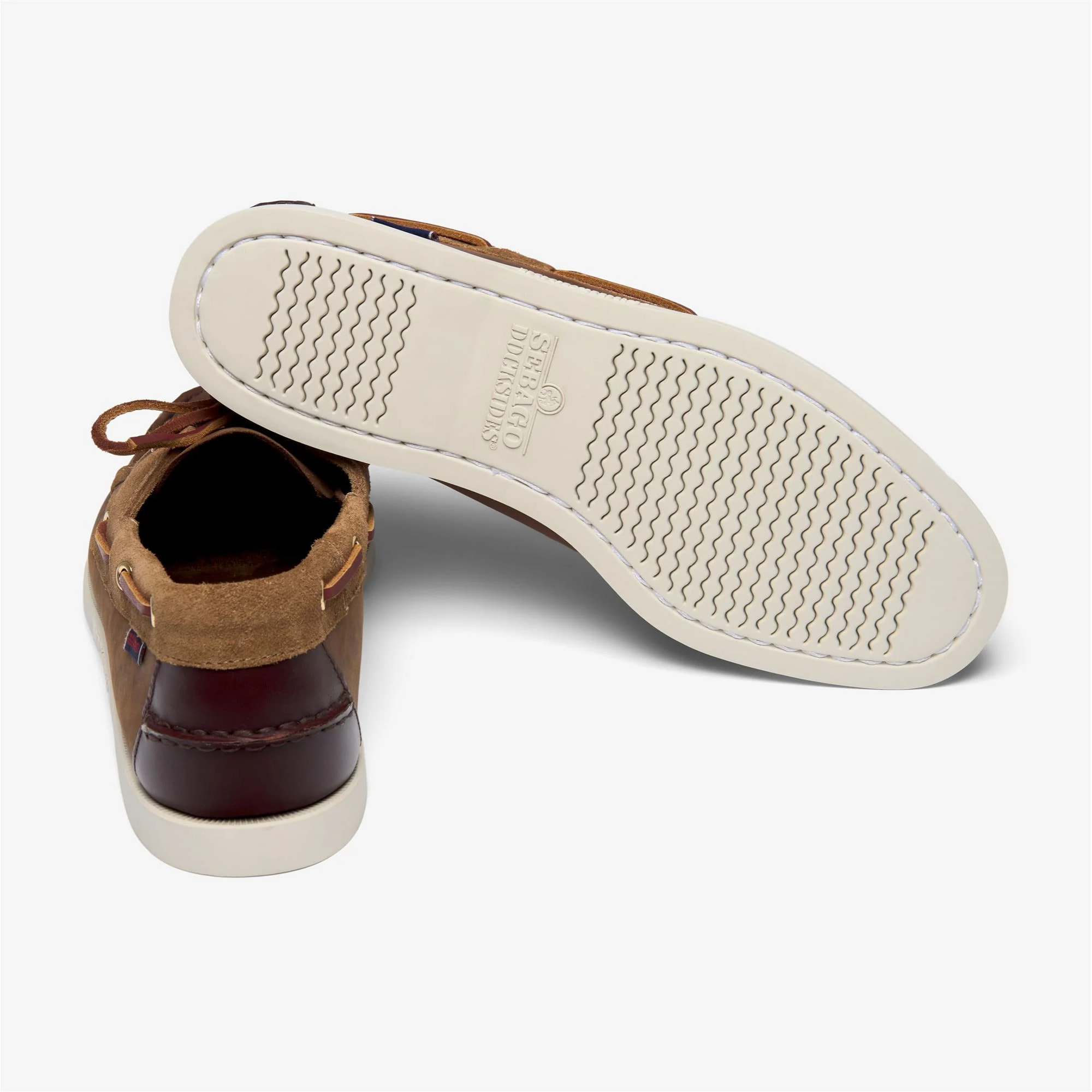 Sebago - Docksides Uomo Marrone - Docksides Portland Mixed