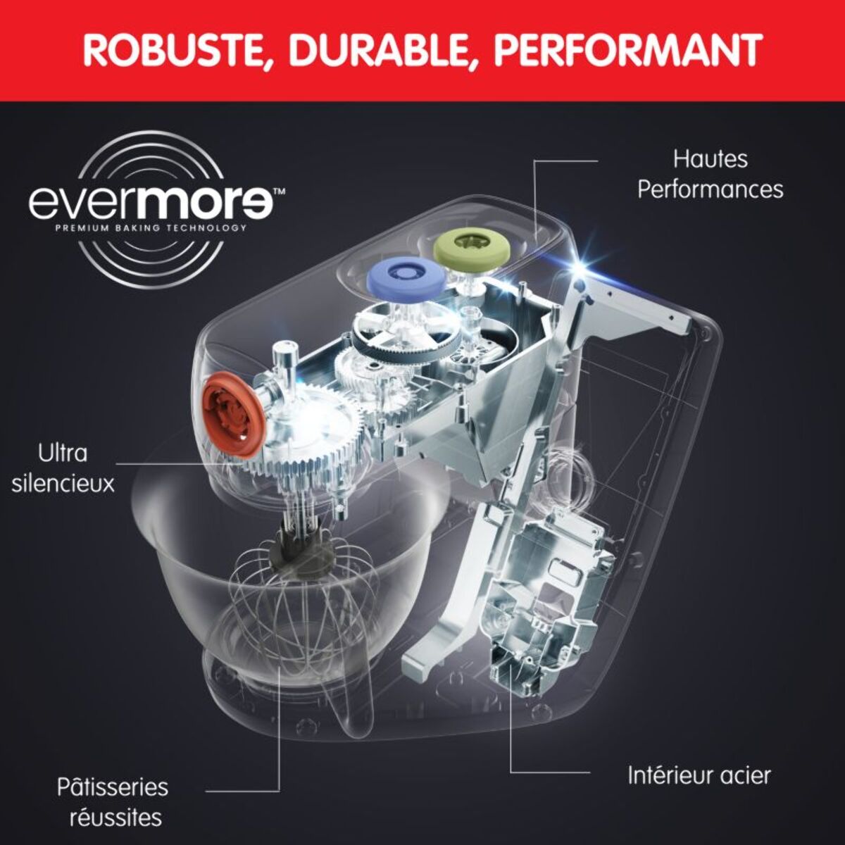 Robot pâtissier MOULINEX YY5172FG coach + balance