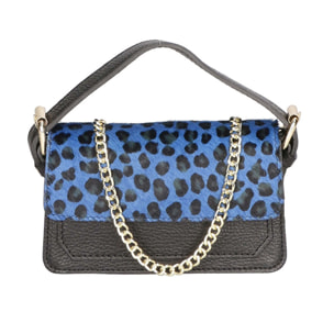 Borsa a mano da donna - Modello Aleide - Vera pelle - 18.0 x 11.0 x 6.5 cm