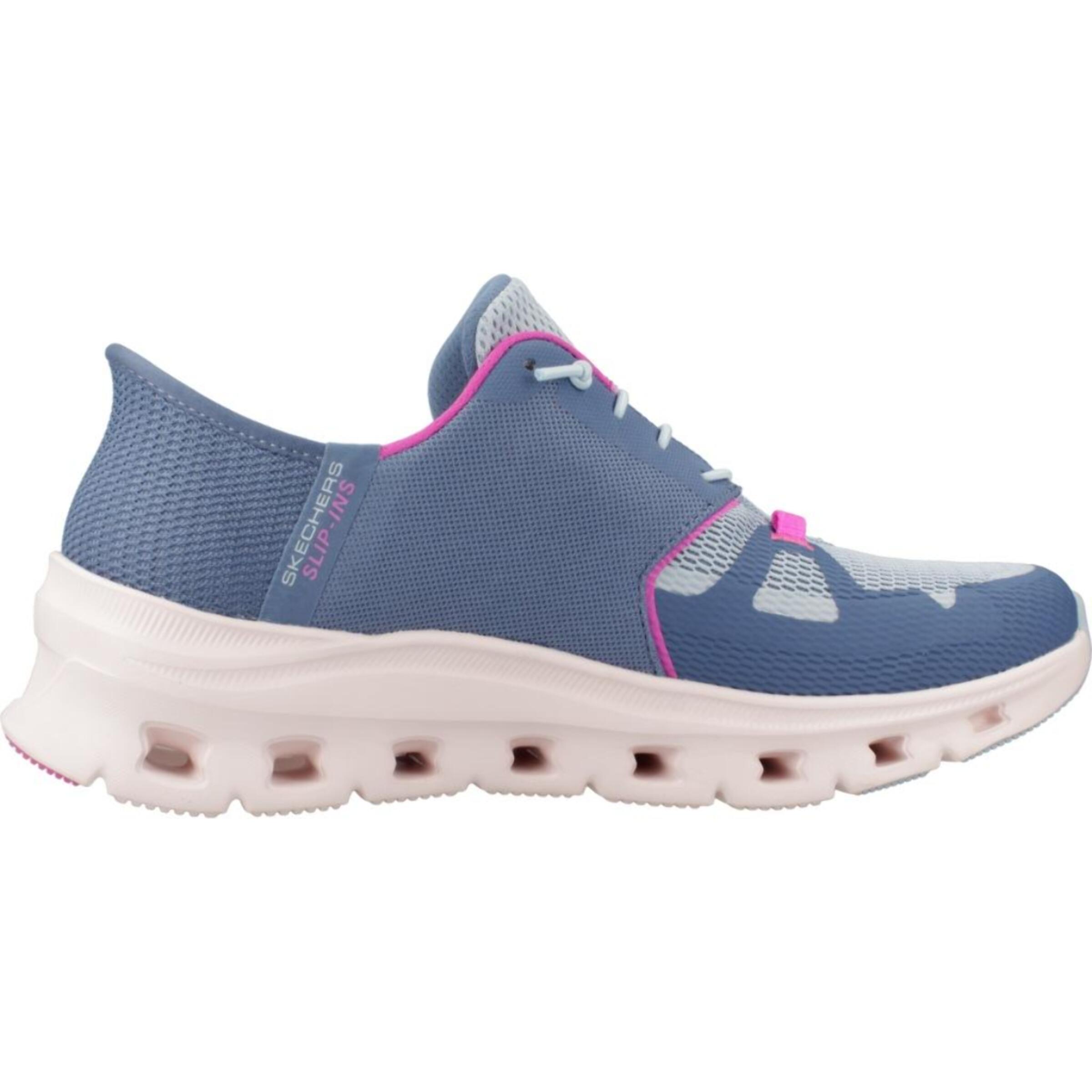 Sneakers De  Mujer Glide Step Pro Azul