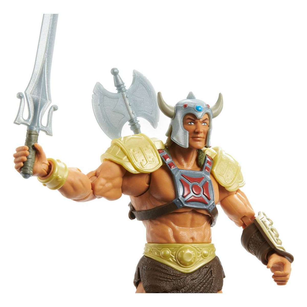 Masters Of The Universe New Eternia Masterverse Action Figura 2022 Viking He-man 18 Cm Mattel