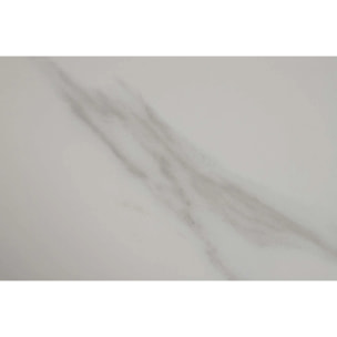 Mesa Comedor Piedra Acero Inoxidable Edfu 80x80x75 Cm