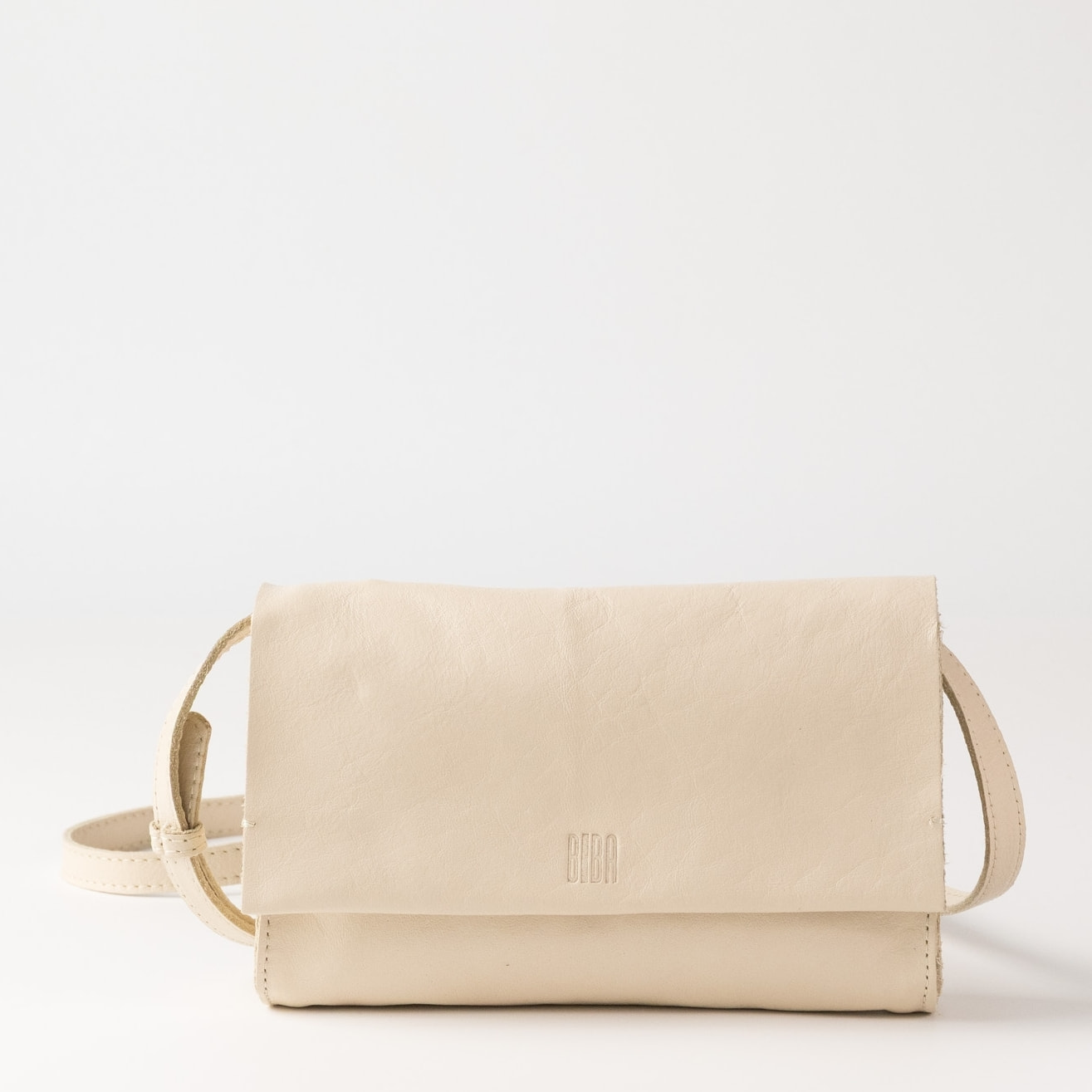 Bandolera BIBA Chester Buff de piel