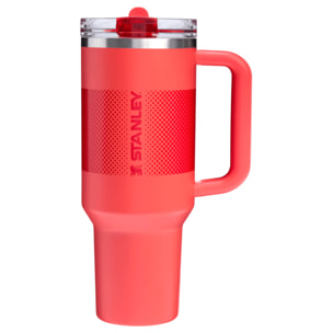 Botella de agua Isotermica - 1,18L - QUENCHER® PROTOUR FLIP STRAW TUMBLER - Hot Coral Fade