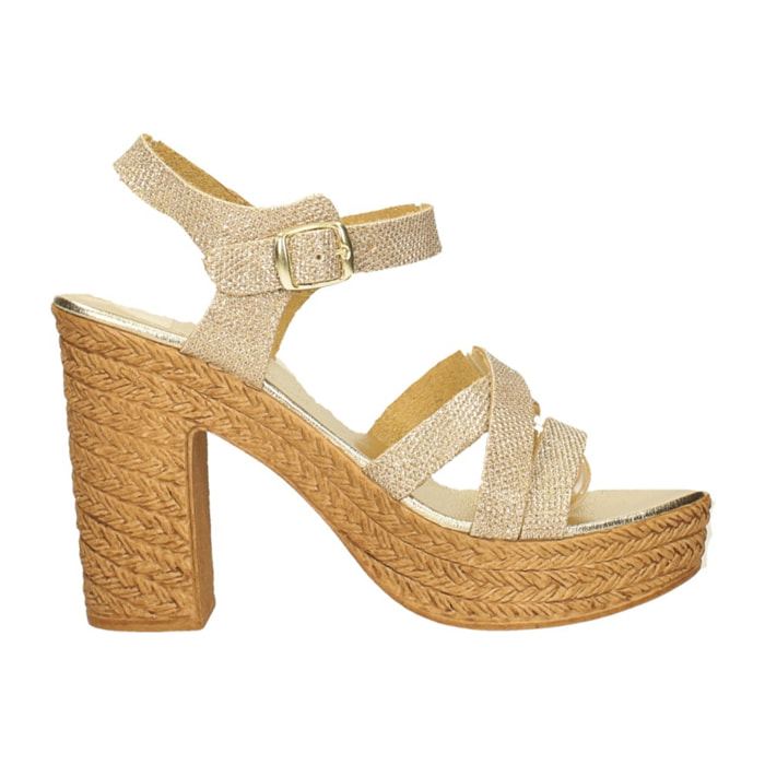 Sandali Donna Tata Italia Dorato