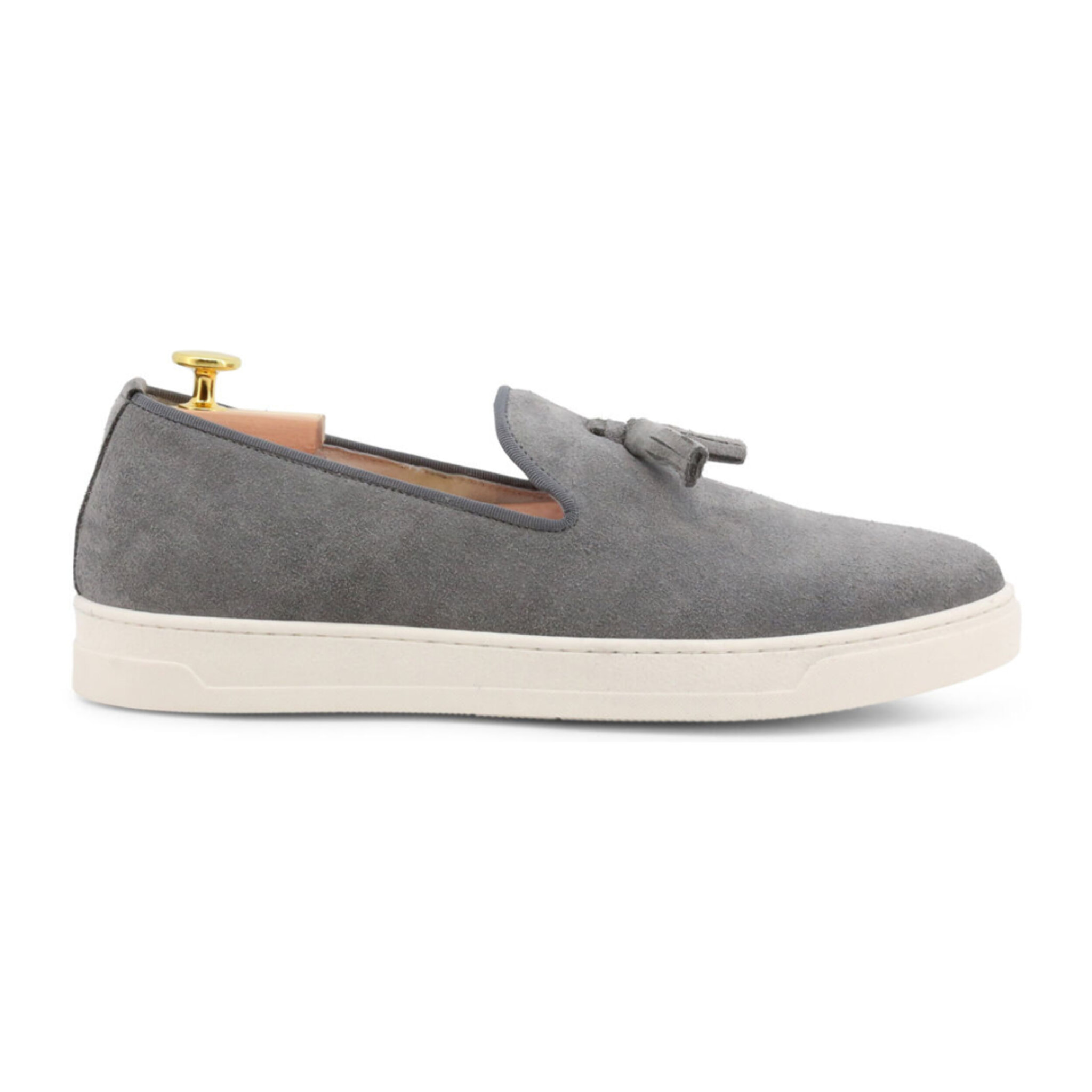 Zapatos Slippers para Hombre - Duca di Morrone Diego Suede Gray