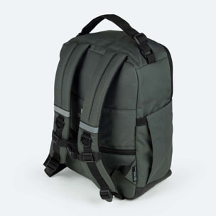 Mochila caqui de poliéster reciclado MUNICH GATE X-39 UNDERSEAT BACKPACK