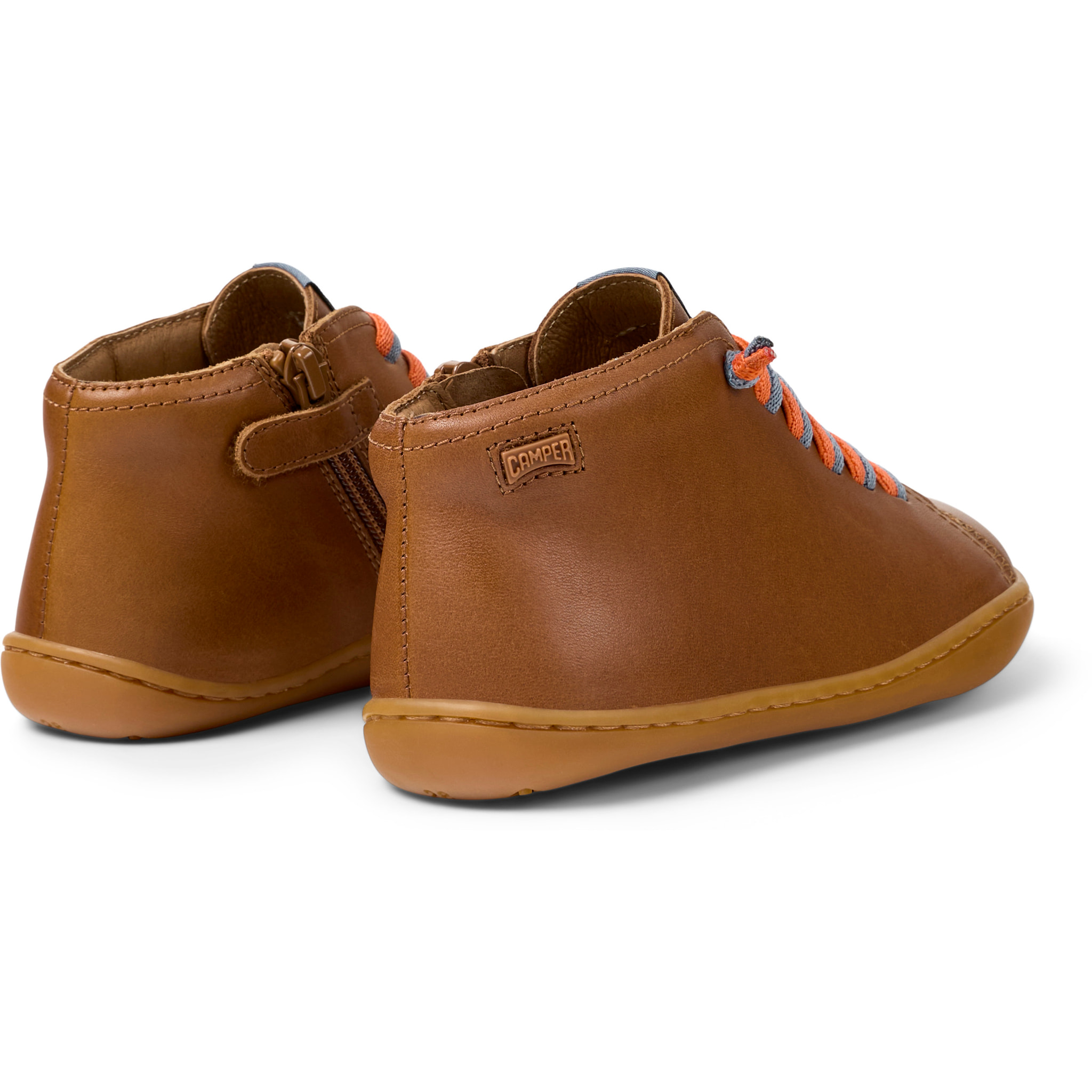 CAMPER Peu Cami - Stivaletti Kids Marrone