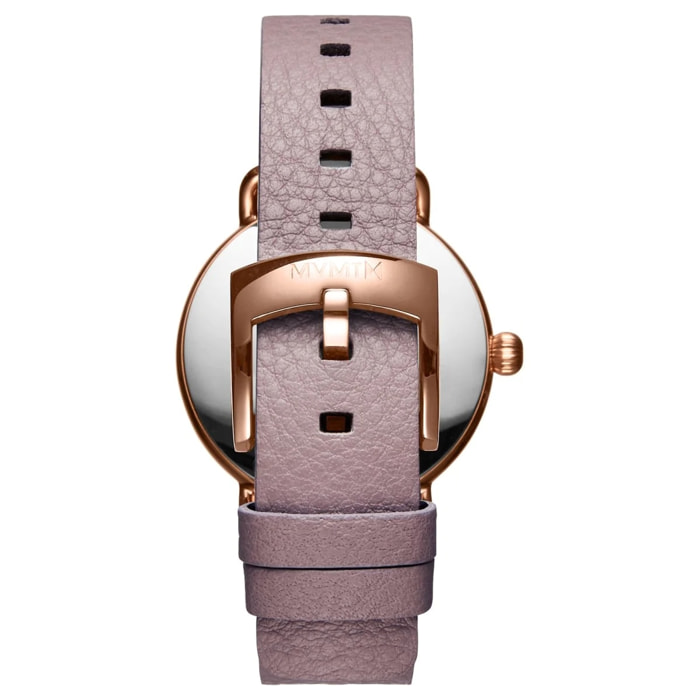 Reloj Mvmt D-FR01-RGPU Mujer Analogico Cuarzo con Correa de Cuero