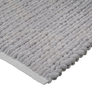 Tapis 50x75cm gris clair