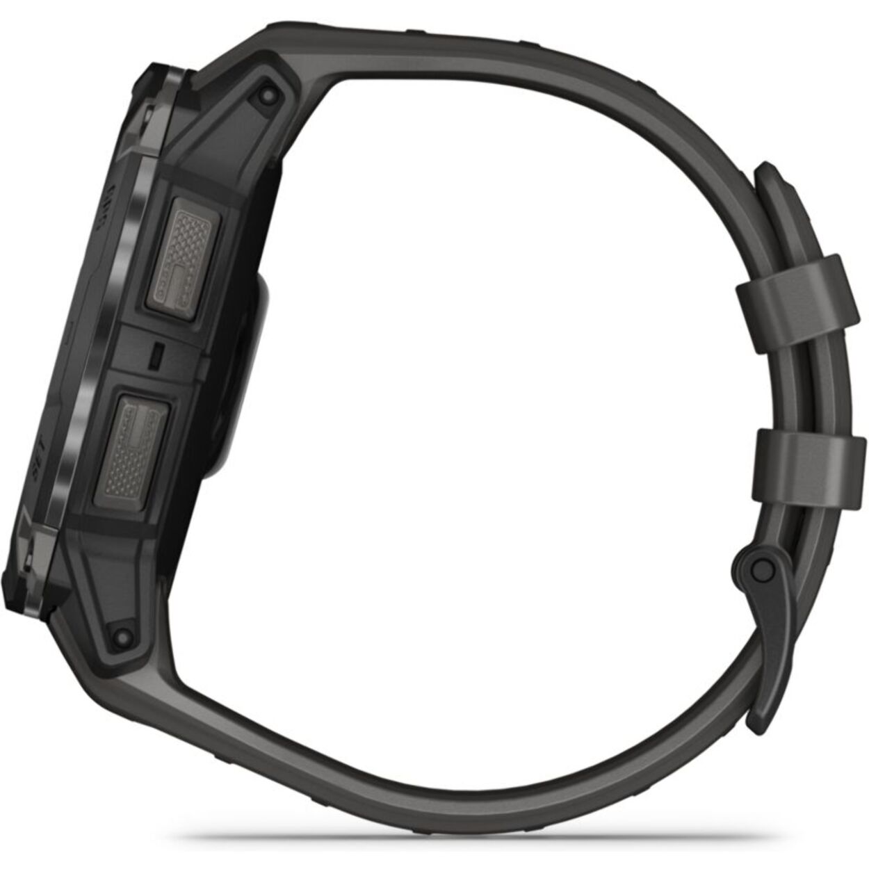 Montre sport GARMIN Instinct3 Amoled 50mm Noir Bracelet gris