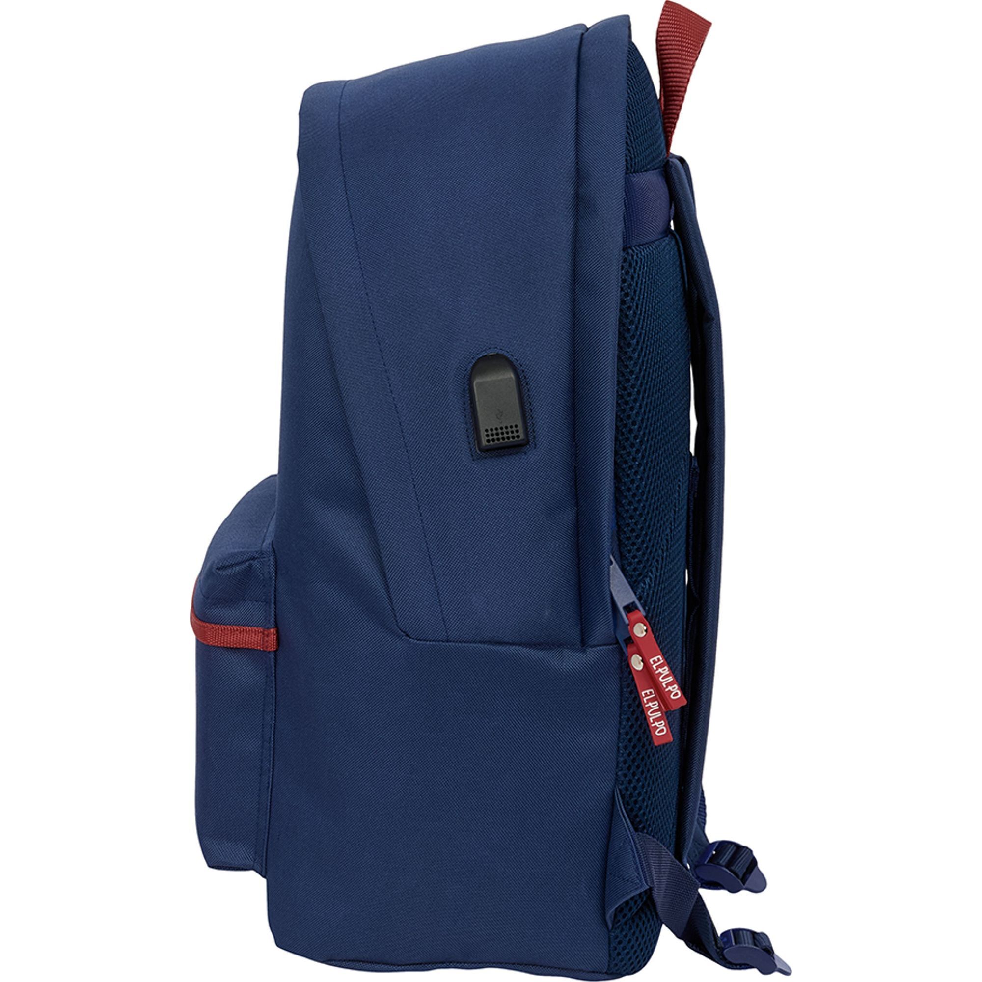 Mochila doble para portatil 15,6"+usb el pulpo