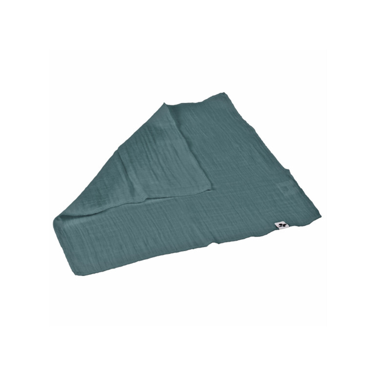 Lot de 3 serviettes 40x40 cm en gaze de coton - GAIA