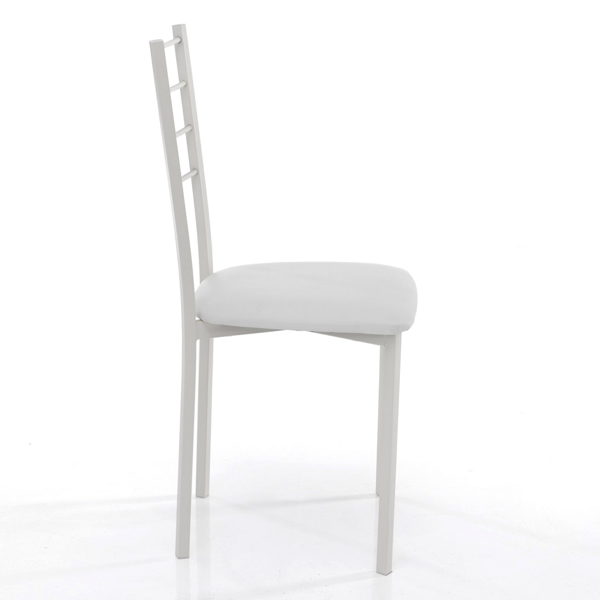 Tomasucci Lot de 4 Chaises JUST BLANCHE