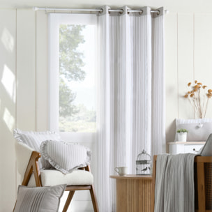 Coussin décoratif romantique en forme de coeur - Gris