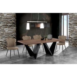 Set 4 sedie CHARLOTTE OLD SAND