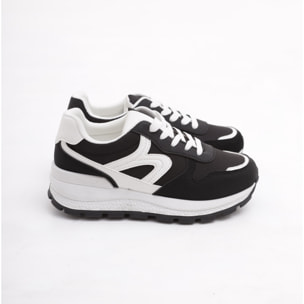 SNEAKERS RUNNING TECH CHOCOLA' NERO