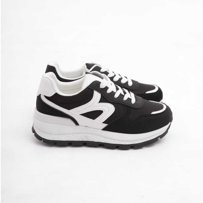 SNEAKERS RUNNING TECH CHOCOLA' NERO