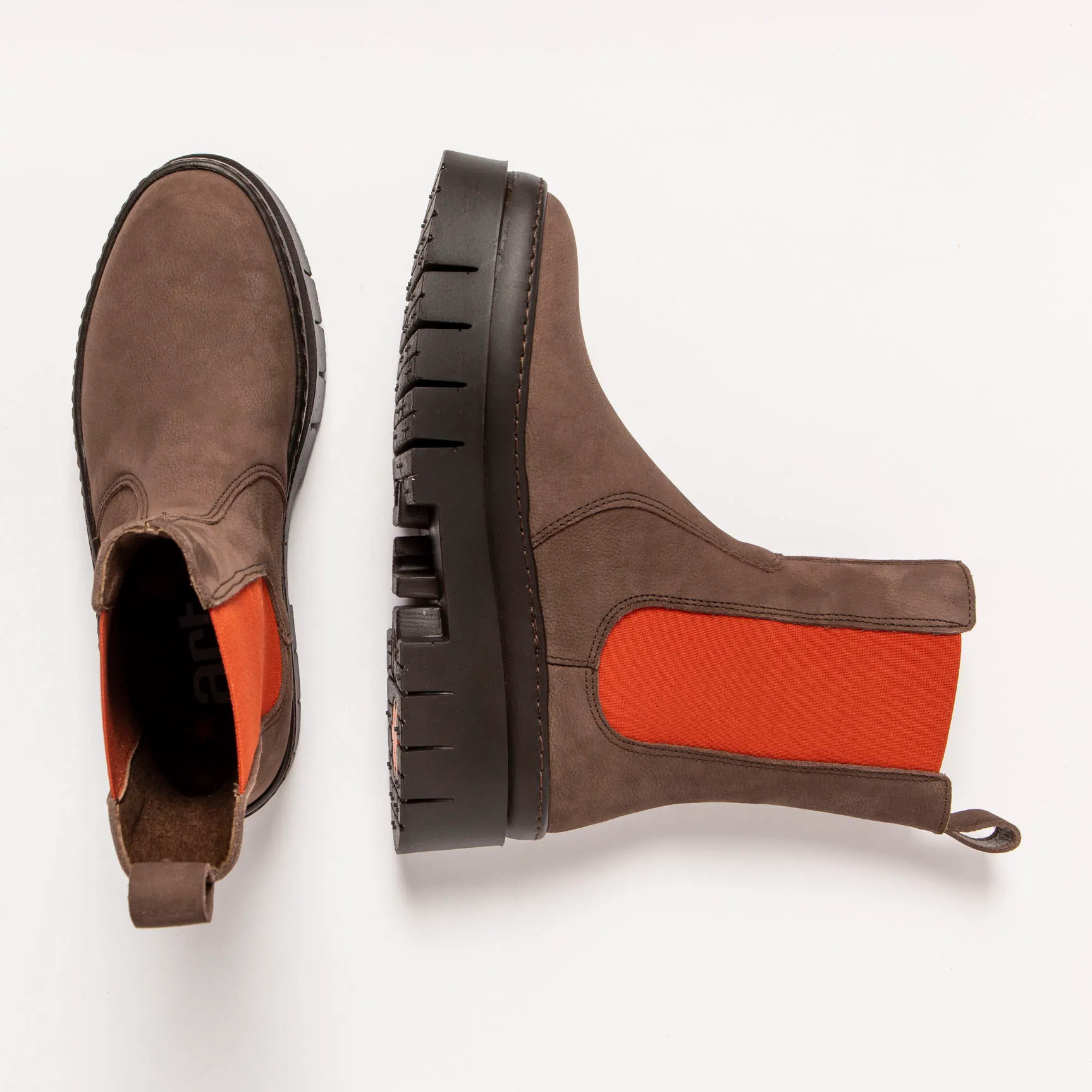 Botines 1954 NOBUCK BROWN-SUNSET/AMBERES color Brown-sunset