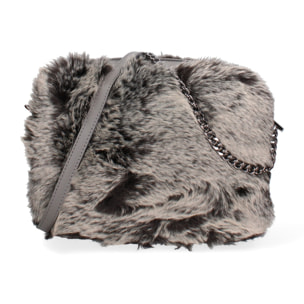Borsa a spalla donna - Modello Ambre - Vera pelle - 18.5 x 22.0 x 10.0 cm