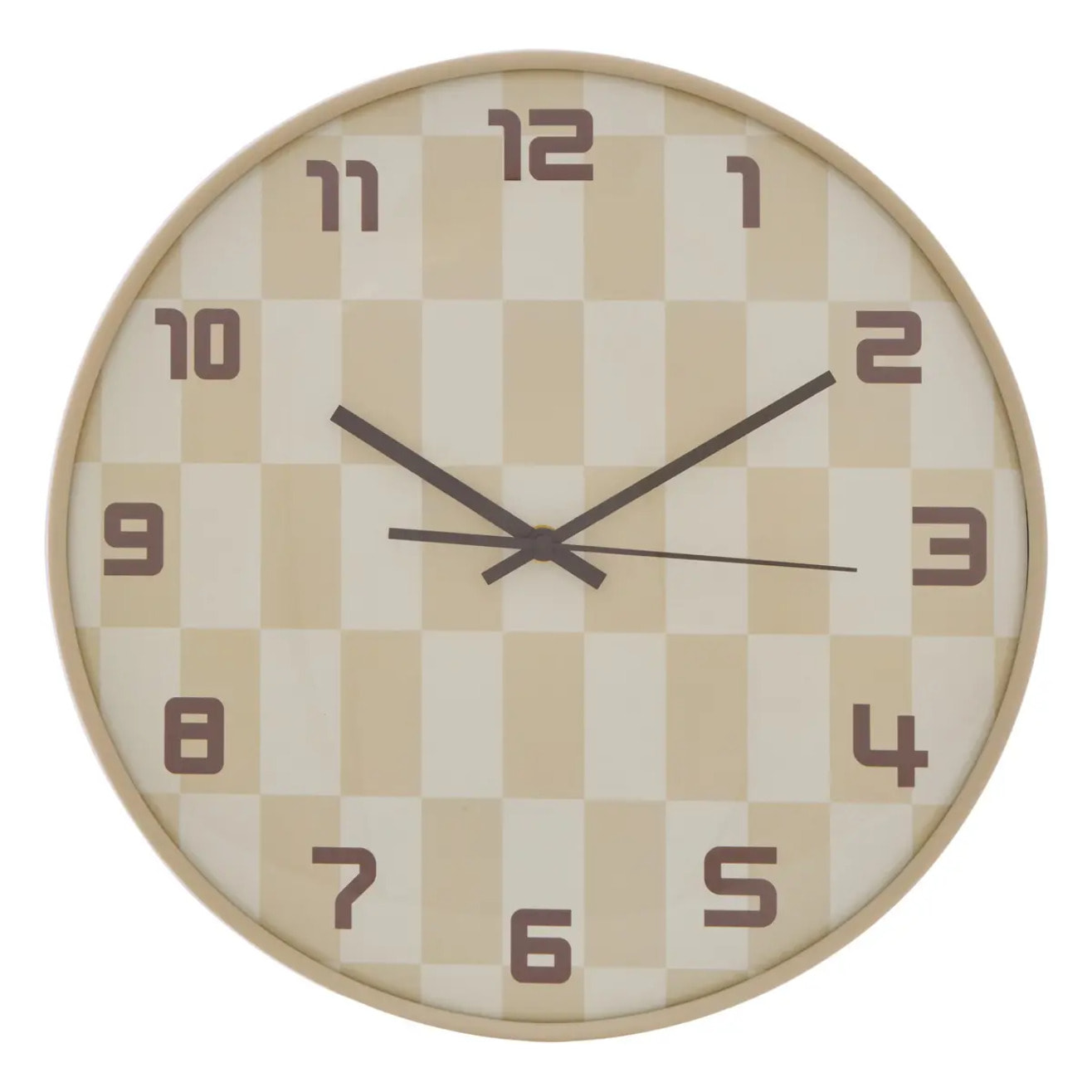 Horloge Larry D.36cm beige