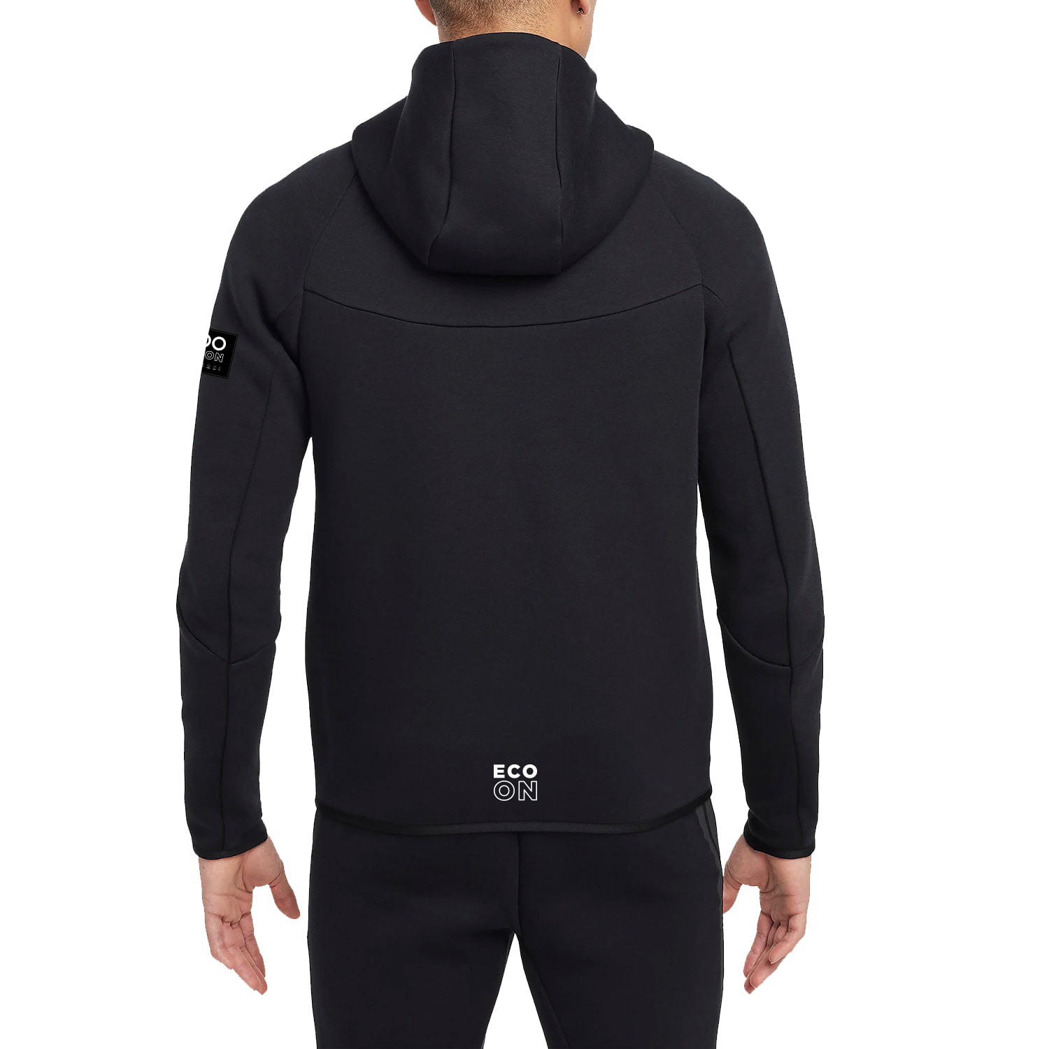 Felpa modello ECOON London in nero