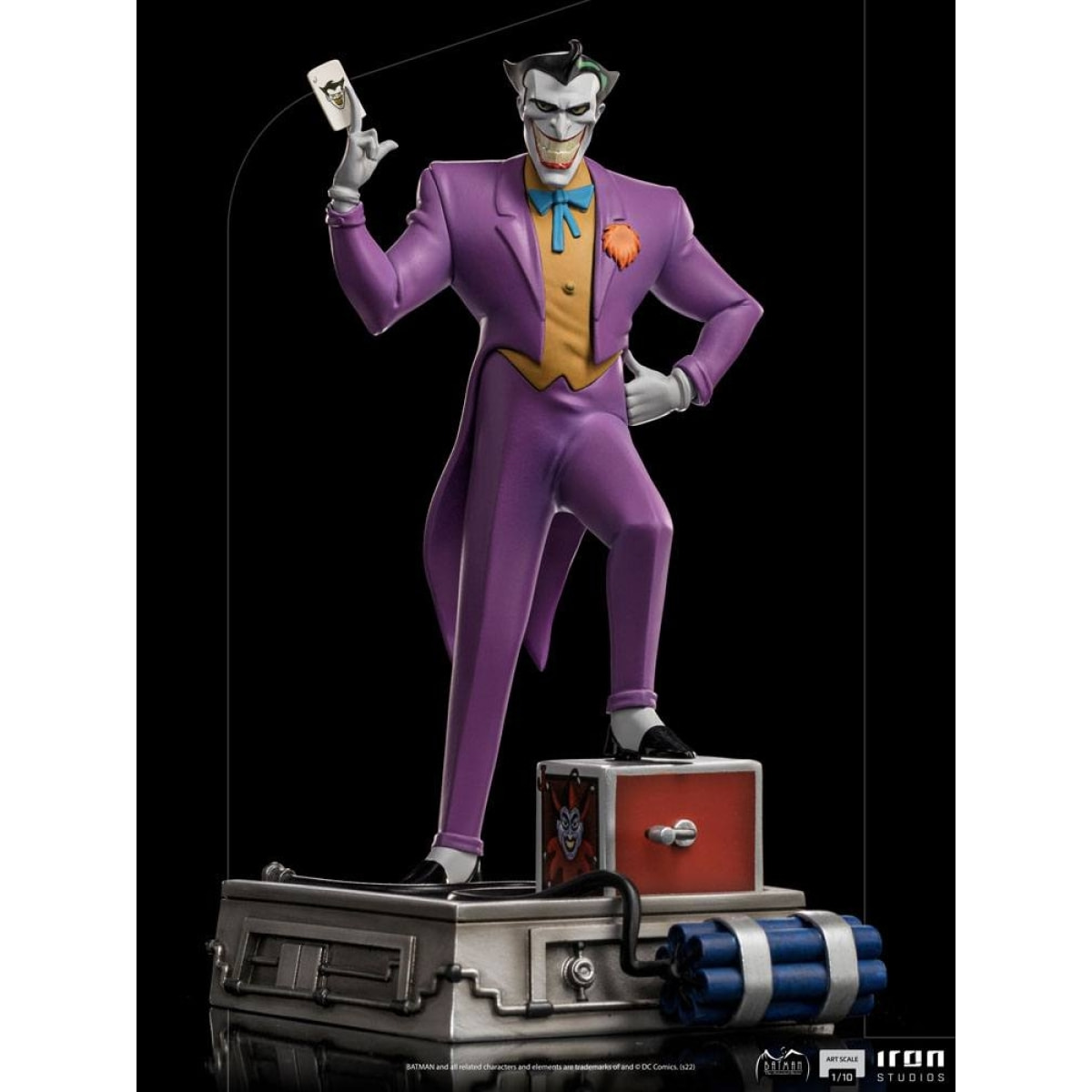 Batman The Animated Series Art Scale Statua 1/10 Joker 21 Cm Iron Studios