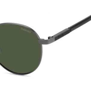Gafas de Sol Polaroid PLD 4197/S/X R80 Polarizadas de Metal Hombre 53 mm