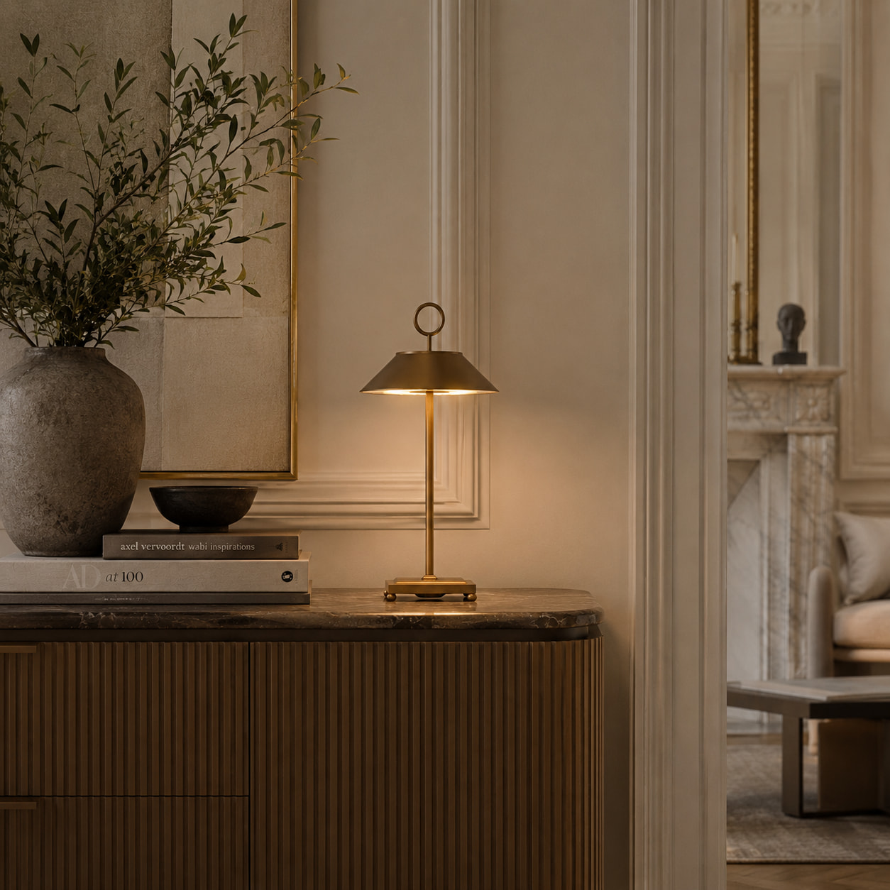 Lampe de table sans fil MARAIS H29CM