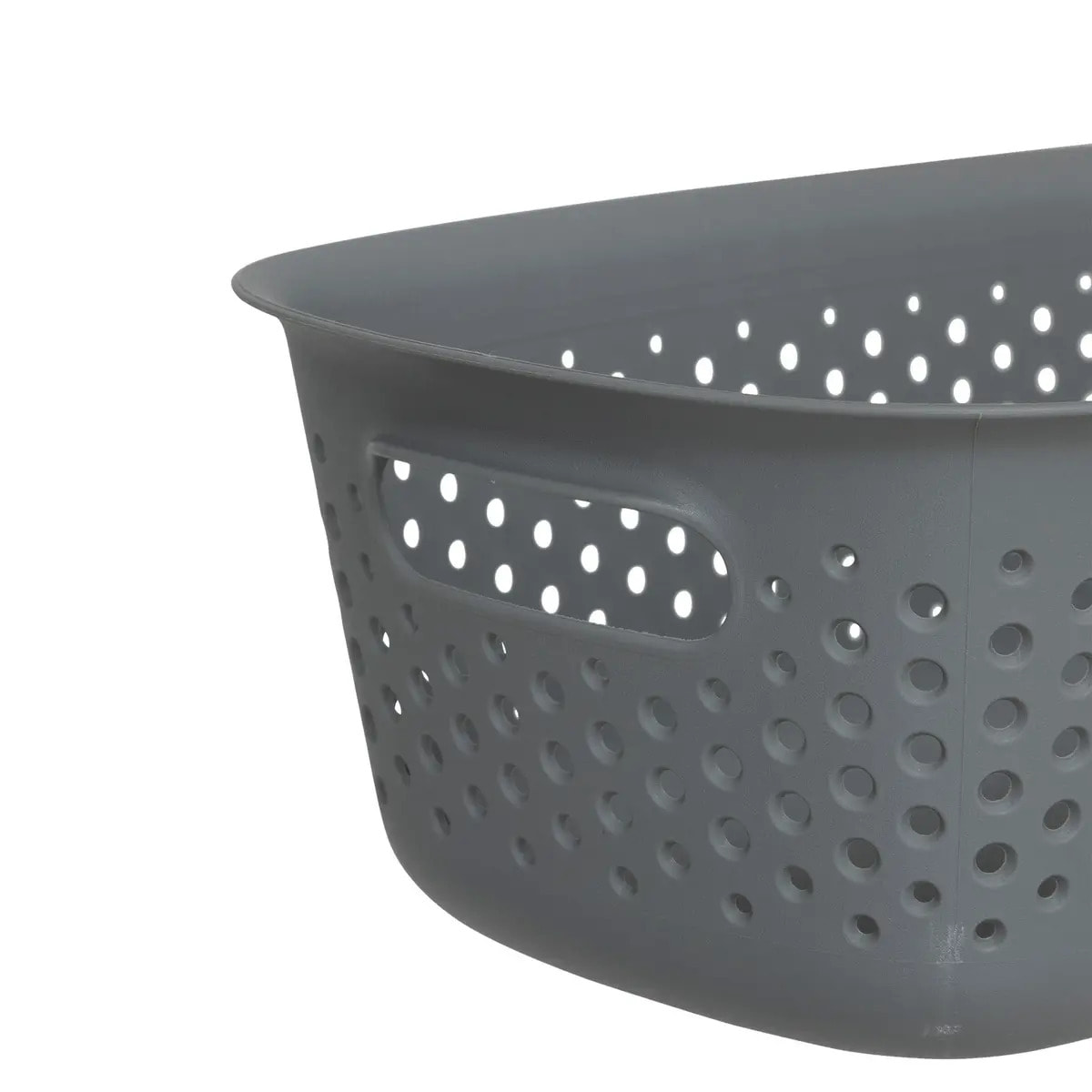 Panier "Tila" 3,5L gris en plastique