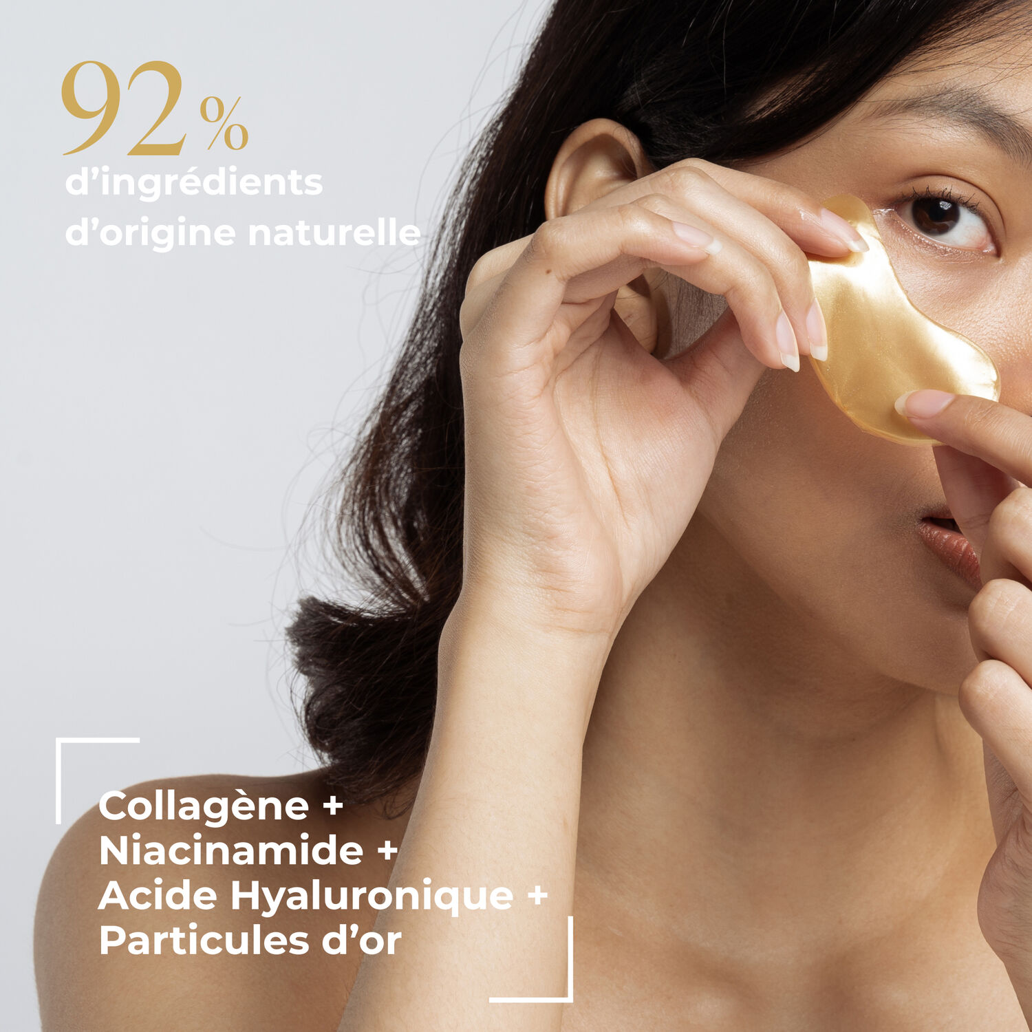 Regard d’Or  - Patchs Yeux Éclat Anti-âge 30 Paires