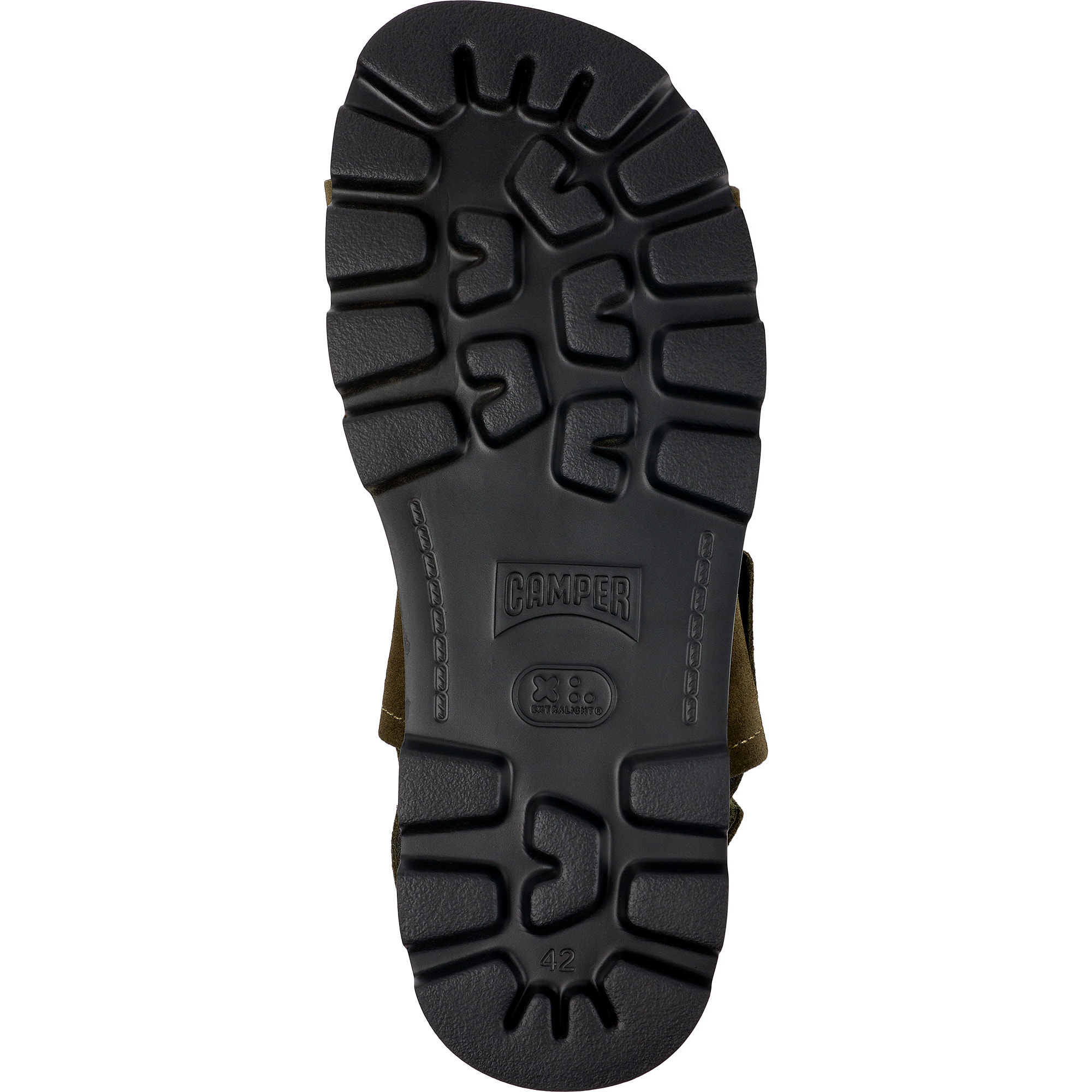 Sandalias - CAMPER Brutus - Verde - Piel de ante