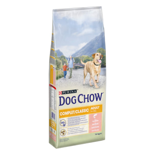 DOG CHOW Chien Complet/Classic Saumon 14kg
