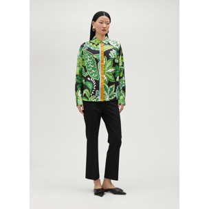 Camicia con stampa paisley