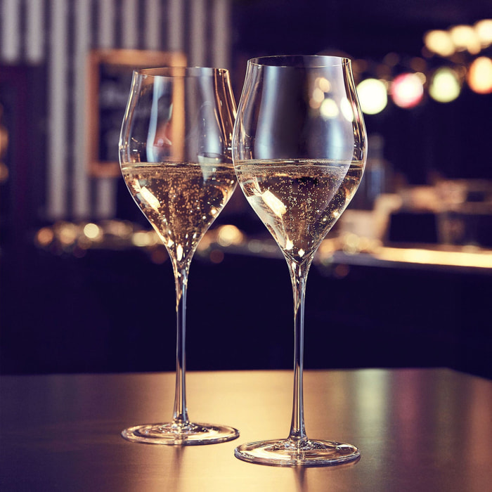 6 Flutes 35 cl Exaltation Lys - Chef&Sommelier