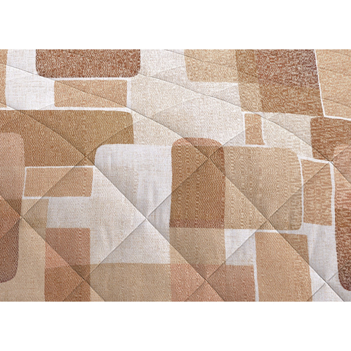 Trapuntino Estivo Leggero 100gr Ideale Primavera/ Estate Disegno Brik Arancione