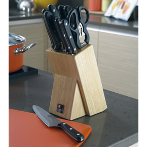 Cucina - Estuche de 6 cuchillos carne