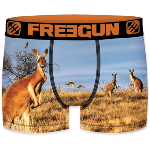 Calzoncillo Canguro tipo boxer FREEGUN Animal Print para hombre