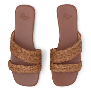 Sandalia plana slip-on Paz 2cm
