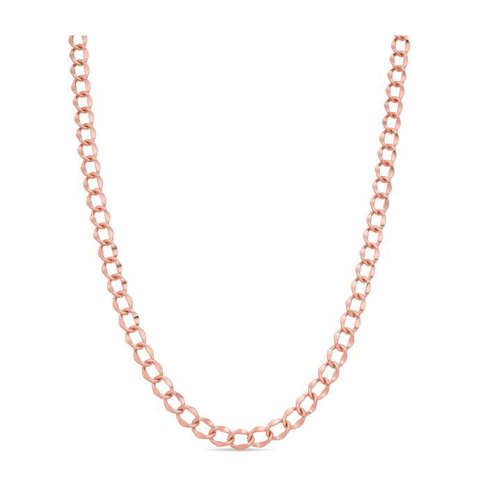 Collar Zexdo acabado oro rosa 18k