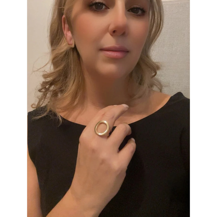 Anillo Olimpia laton dorado