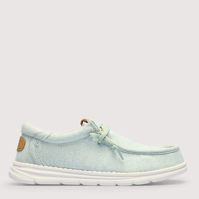 Mocasines Casual Verde Menta - Shia