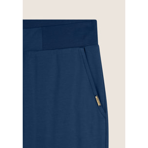 Pantaloni sportivi gamba dritta con coulisse e tasche