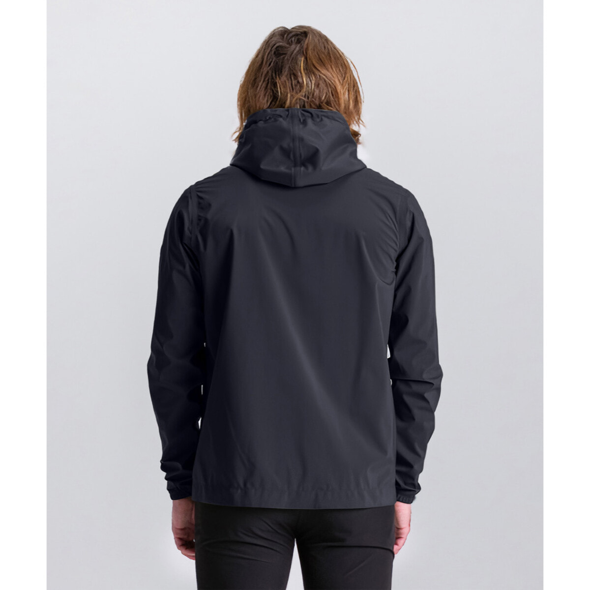 Pluvia - Chaqueta Impermeable Con Capucha - Negrocolor_es - Hombre