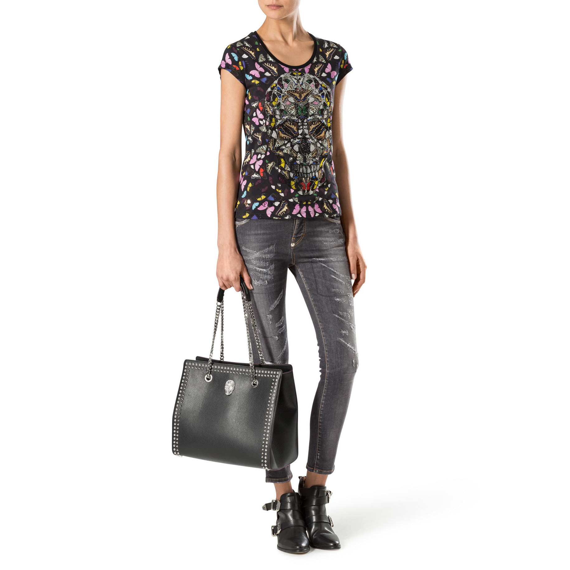 PHILIPP PLEIN straight supreme "got em up"