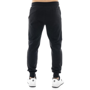 Pantalone sportivo in interlock uomo, logo in tono Leone 1947 Tech