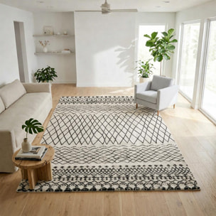 Tapis berbère tissé motifs tribaux JAGU