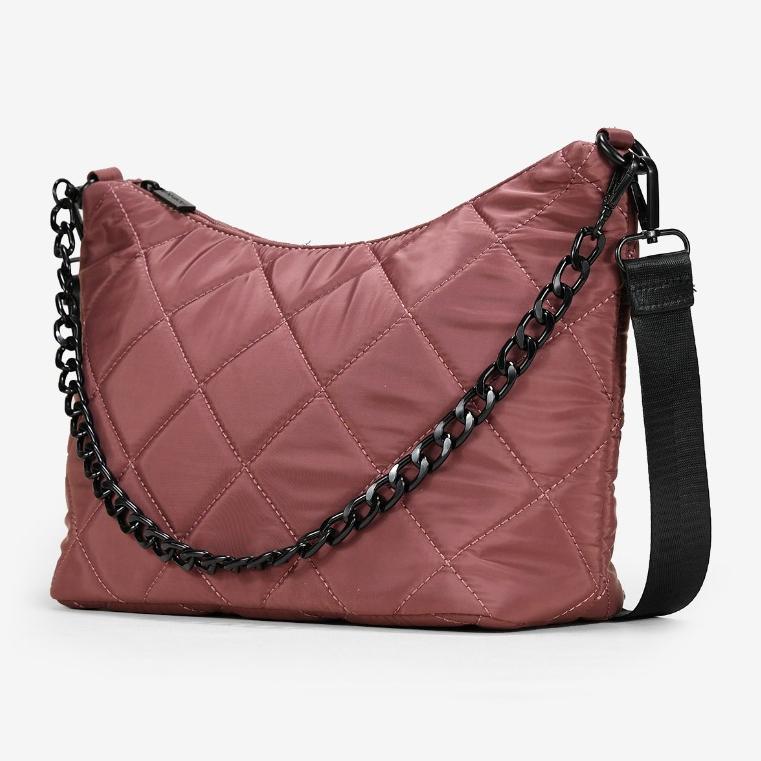 Bolso bandolera burdeos