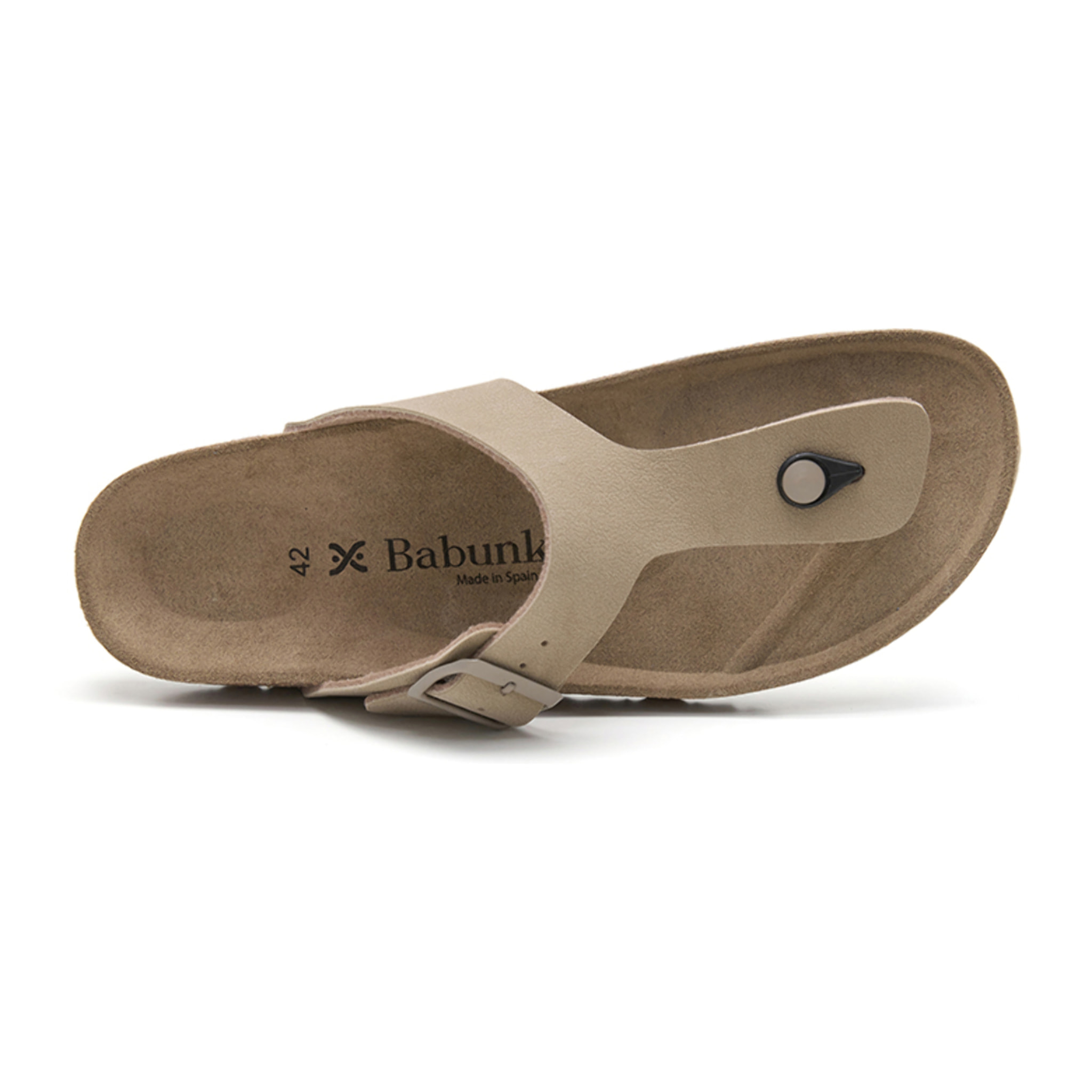 SANDALIA BABUNKERS MARRON