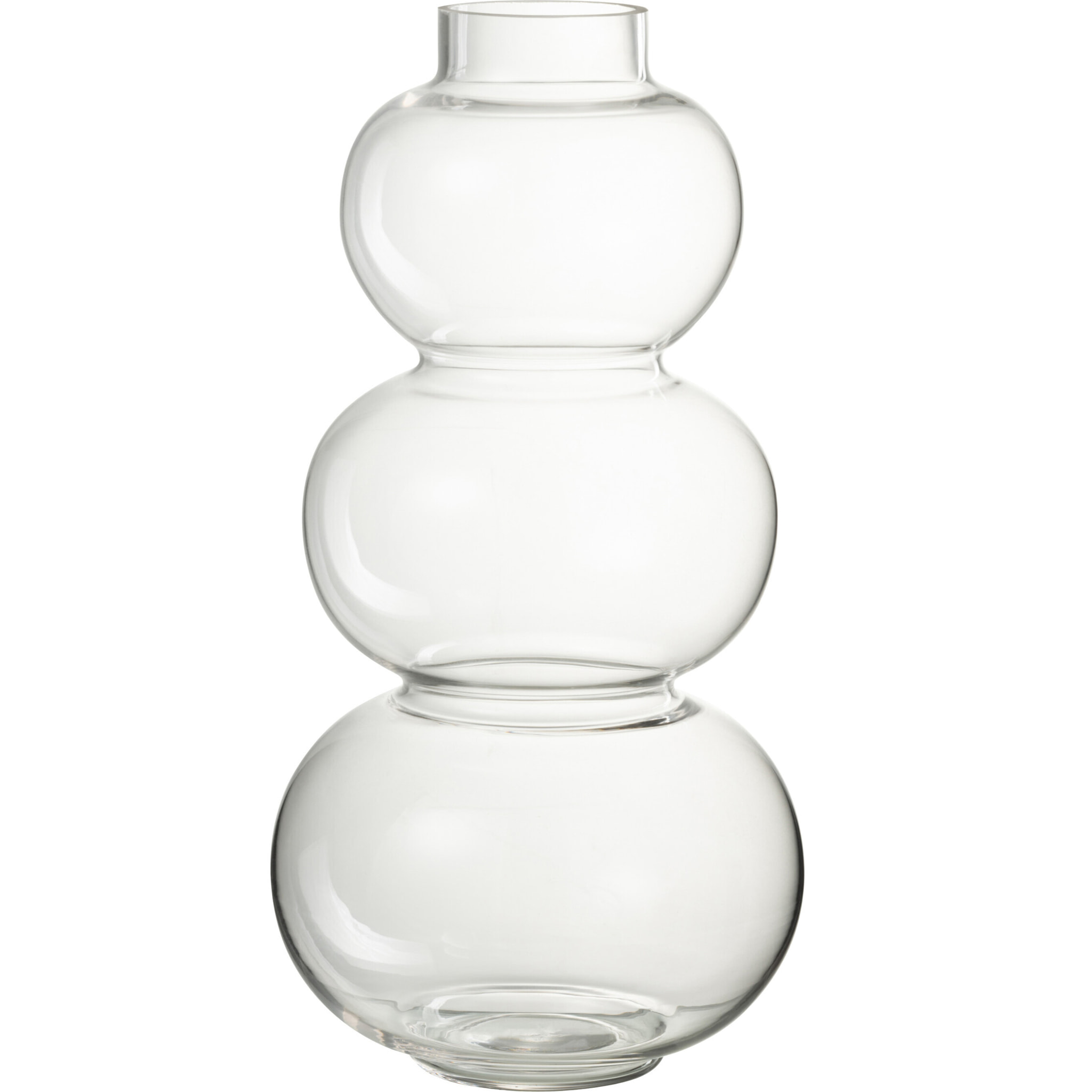 J-Line vase Boule - verre - transparent - large - 36 cm de hauteur